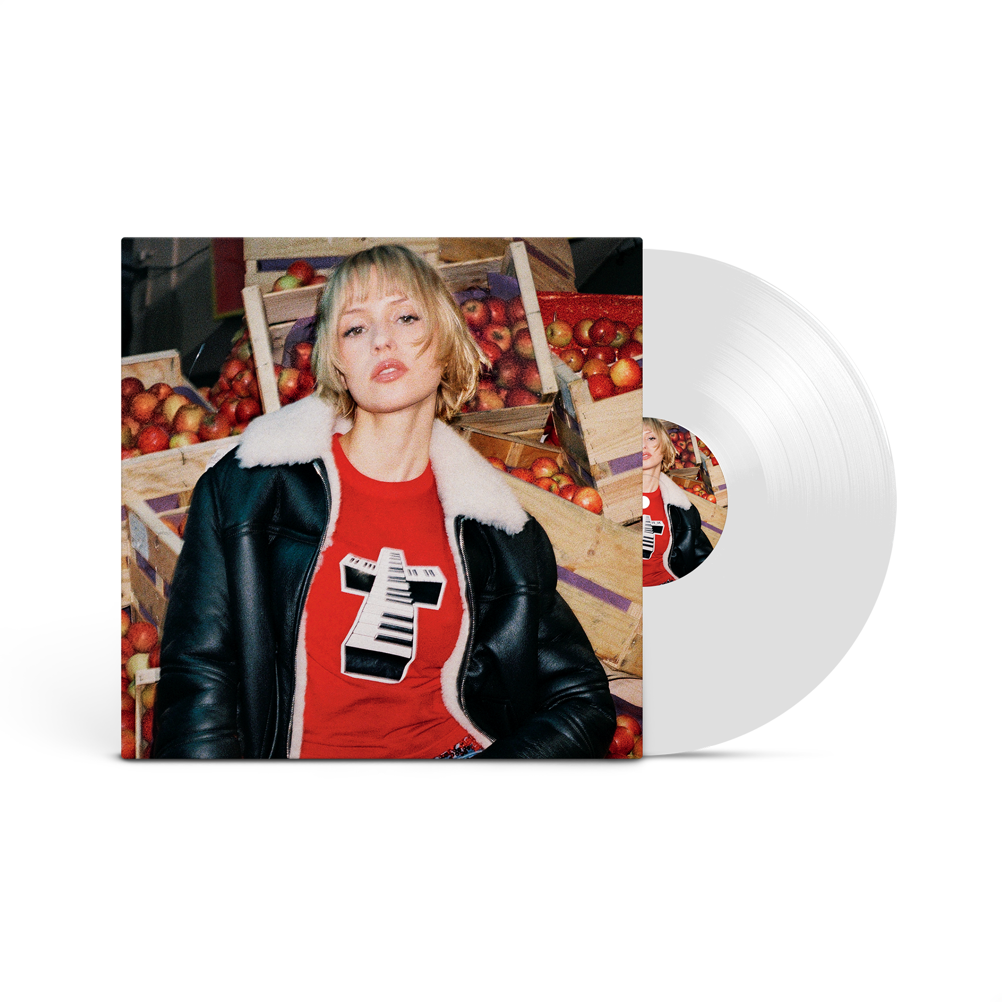 Single “What You Want" Feat. Justice clear 33rpm vinyl