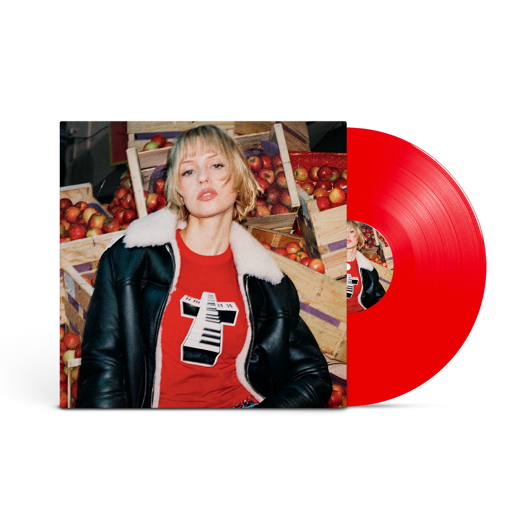 Single “What You Want" Feat. Justice red 33rpm vinyl