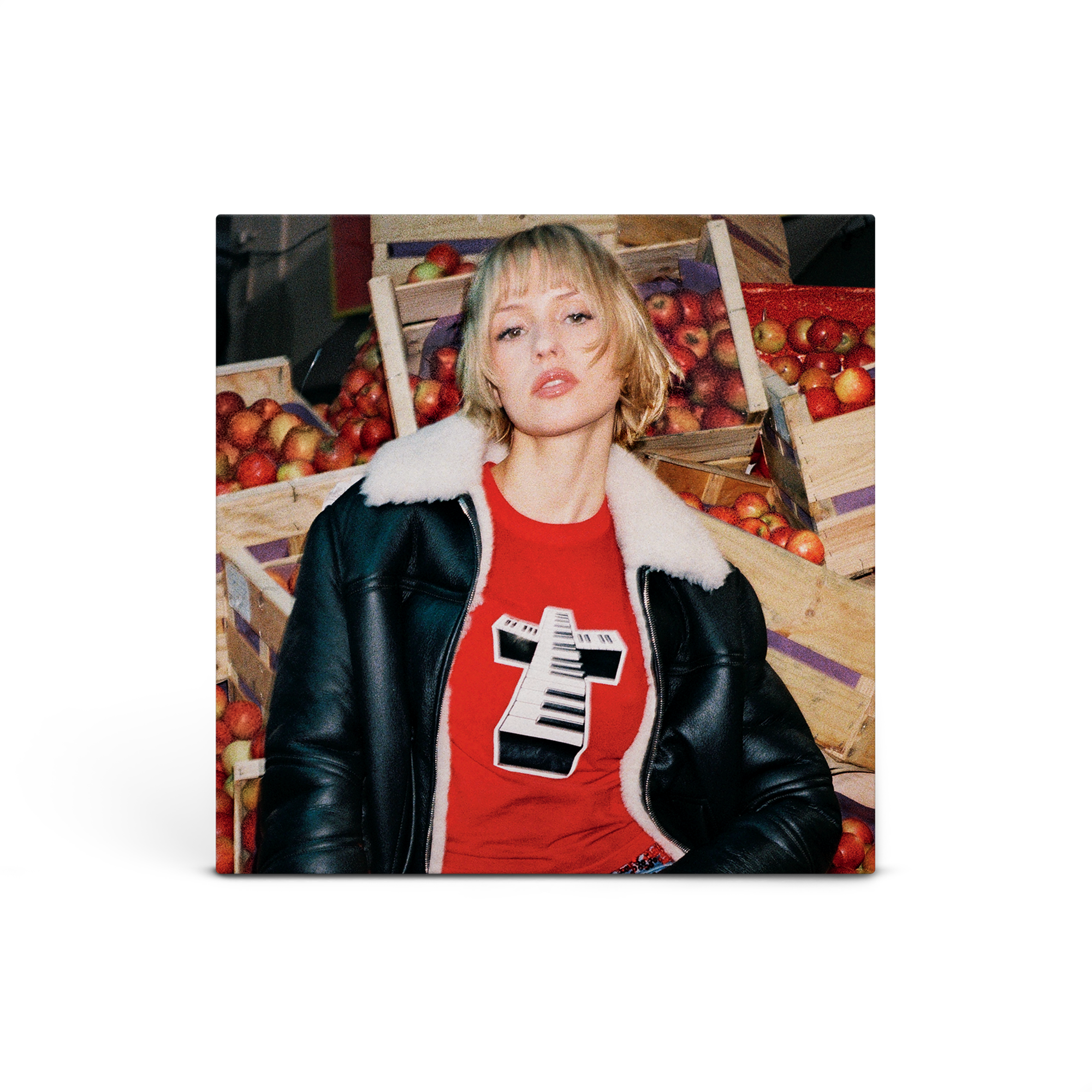 Single “What You Want" Feat. Justice clear 33rpm vinyl