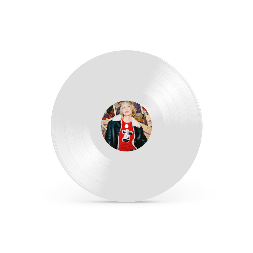 Single “What You Want" Feat. Justice clear 33rpm vinyl