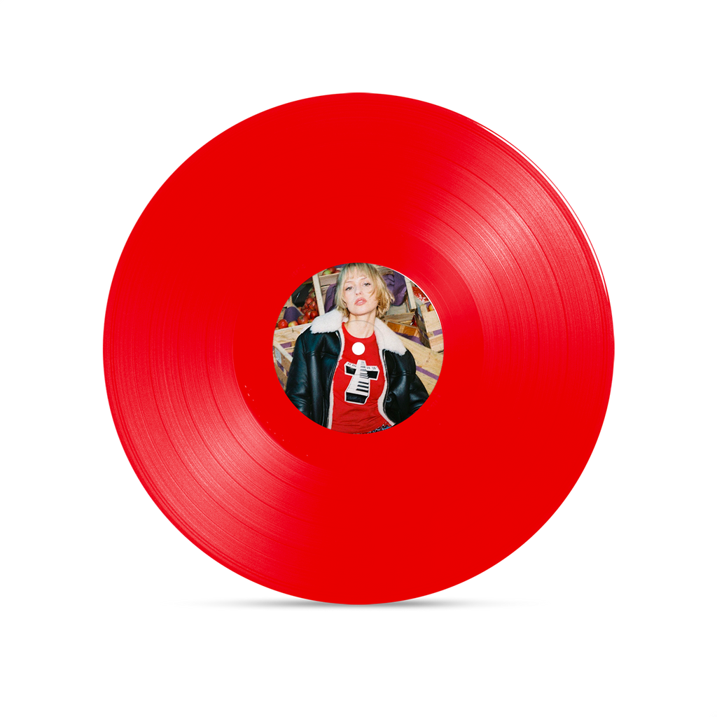 Single “What You Want" Feat. Justice red 33rpm vinyl