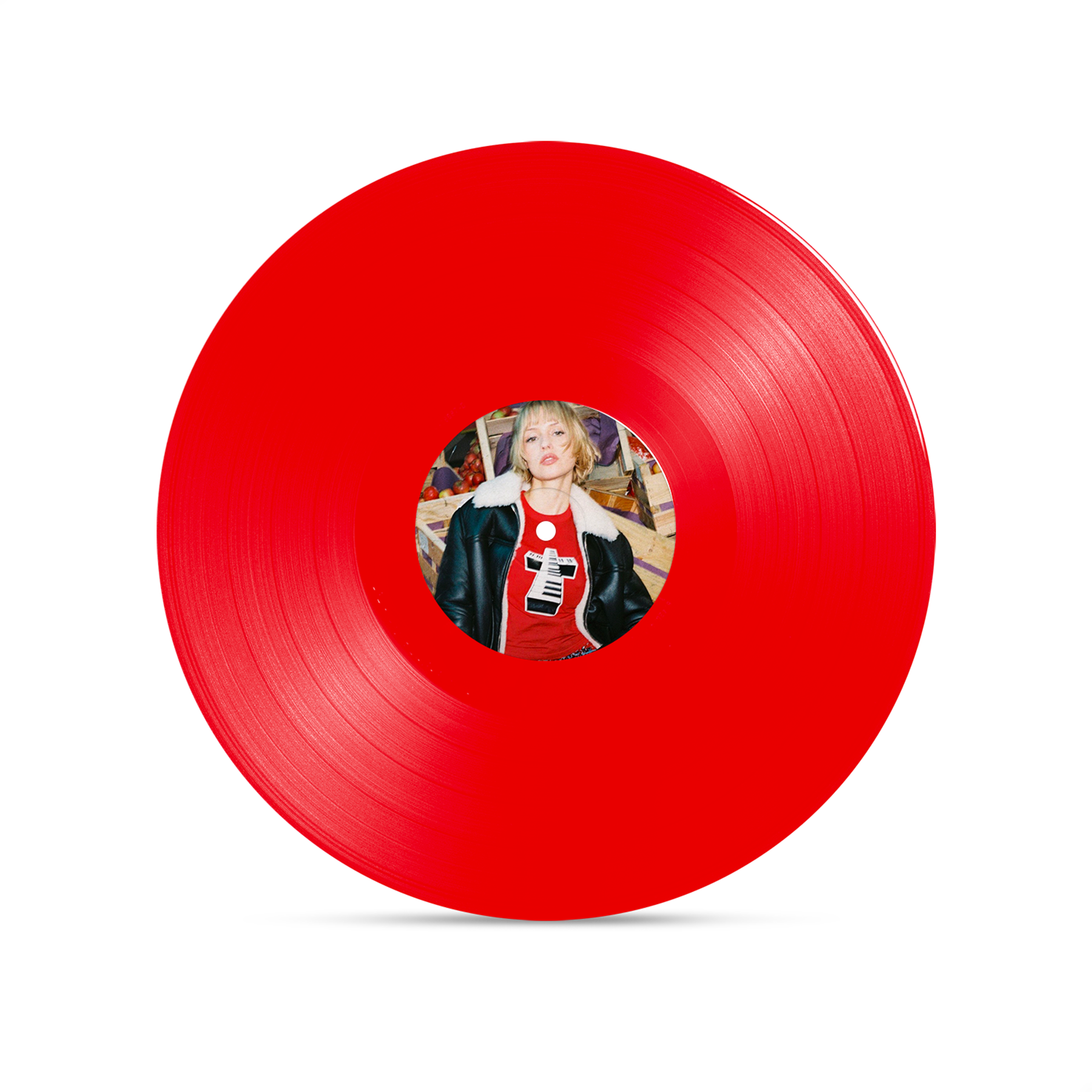 Single “What You Want" Feat. Justice red 33rpm vinyl